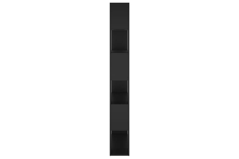 Bokhylla Rumsavdelare svart 100x24x188 cm - Svart - Bokhylla