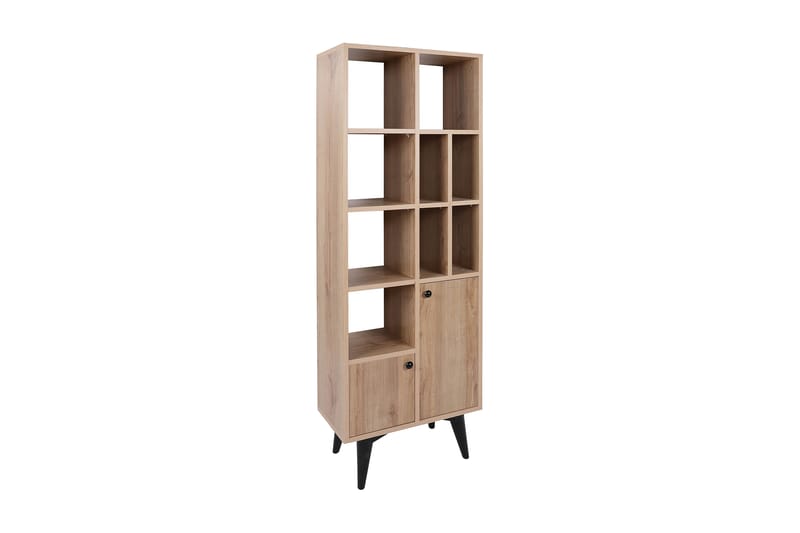 Bokhylla Sanya 174x60 cm - Natur - Förvaring - Hylla - Bokhylla