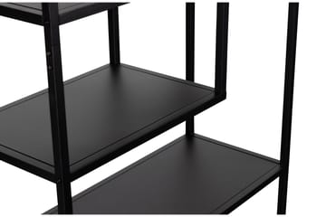 Bokhylla Talako 35x85 cm - Svart - Förvaring - Hylla - Bokhylla