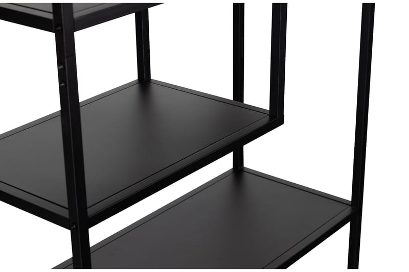 Bokhylla Talako 35x85 cm - Svart - Förvaring - Hylla - Bokhylla