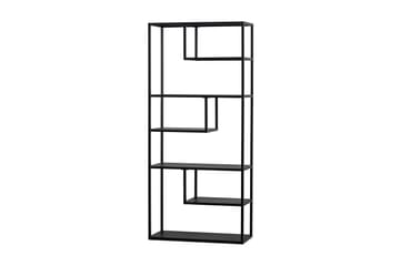Bokhylla Talako 35x85 cm - Svart - Förvaring - Hylla - Bokhylla
