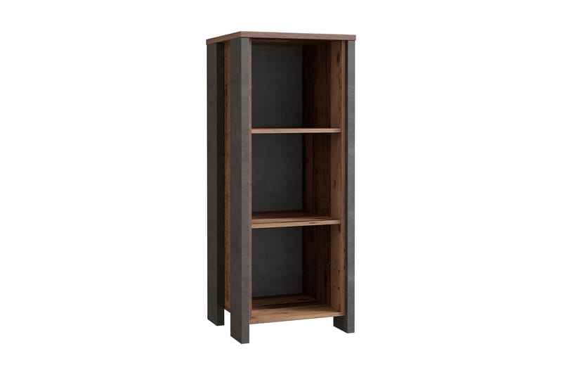 Bokhylla Trevorton 47x115 cm - Mörkbrun - Förvaring - Hylla - Bokhylla