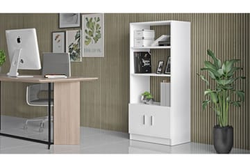 Bokhylla Tully 38x64 cm - Vit - Förvaring - Hylla - Bokhylla