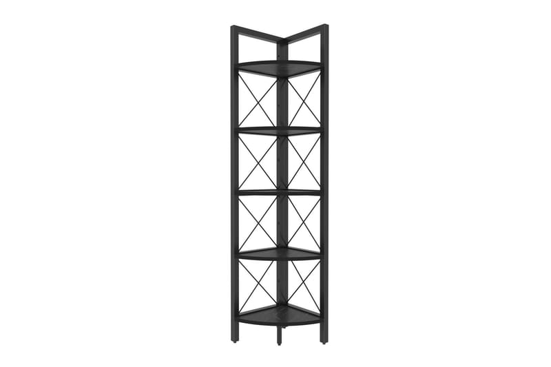 Bokhylla Urgby 30,5x160 cm - Svart - Förvaring - Hylla - Bokhylla