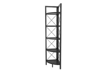 Bokhylla Urgby 30,5x160 cm - Svart - Förvaring - Hylla - Bokhylla