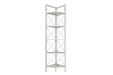 Bokhylla Urgby 30,5x160 cm - Vit - Förvaring - Hylla - Bokhylla