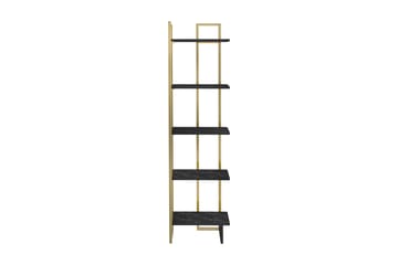 Bokhylla Urgby 45,2x180 cm - Svart - Förvaring - Hylla - Bokhylla