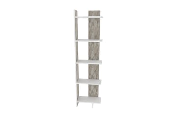 Bokhylla Urgby 45,2x180 cm - Vit - Förvaring - Hylla - Bokhylla
