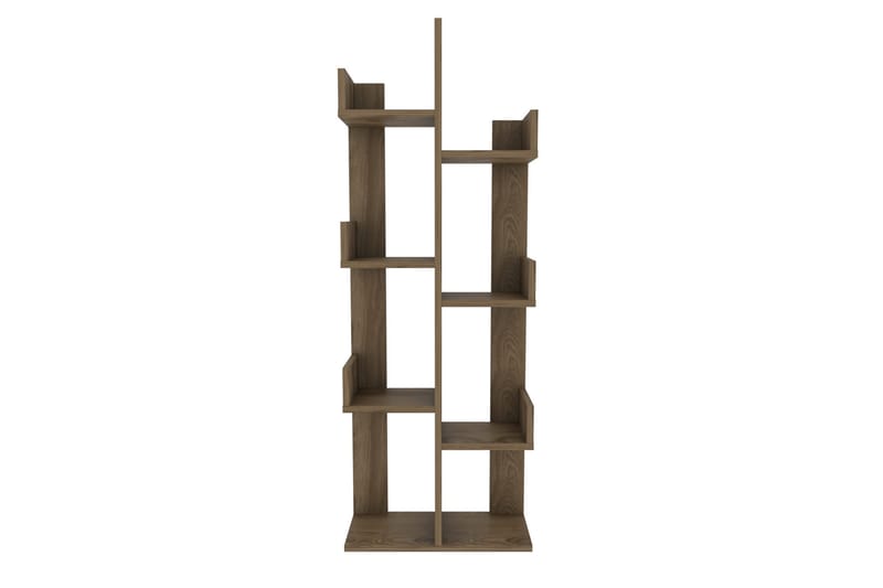 Bokhylla Urgby 50x173 cm - Brun - Förvaring - Hylla - Bokhylla