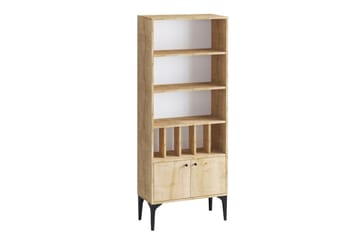 Bokhylla Urgby 60x175 cm - Blå - Förvaring - Hylla - Bokhylla