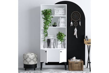Bokhylla Urgby 60x175 cm - Vit - Förvaring - Hylla - Bokhylla