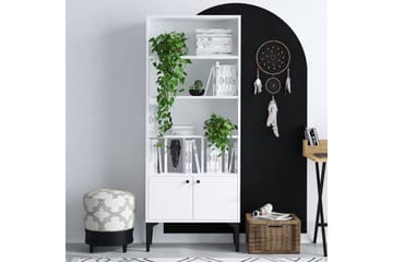 Bokhylla Urgby 60x175 cm - Vit - Förvaring - Hylla - Bokhylla