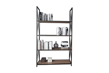 Bokhylla Urgby 94x150 cm - Brun - Förvaring - Hylla - Bokhylla