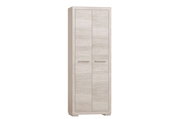 Bokhylla Vegas 70x40,5x192 cm - Beige/Grå - Förvaring - Hylla - Bokhylla