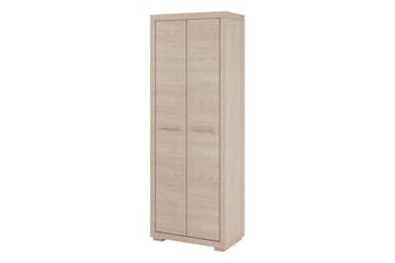 Bokhylla Vegas 70x40,5x192 cm - Beige/Grå - Förvaring - Hylla - Bokhylla