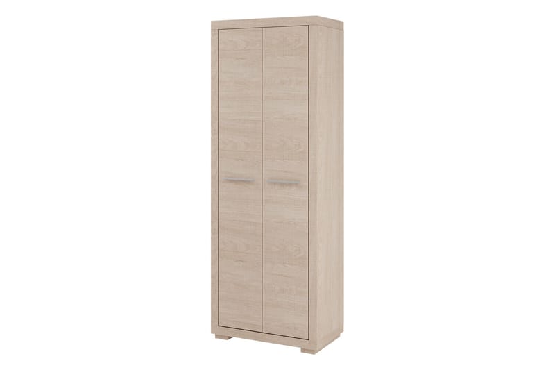 Bokhylla Vegas 70x40,5x192 cm, Beige/Grå