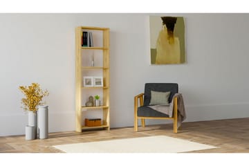 Bokhylla Violaceae 160x50 cm - Brun - Förvaring - Hylla - Bokhylla