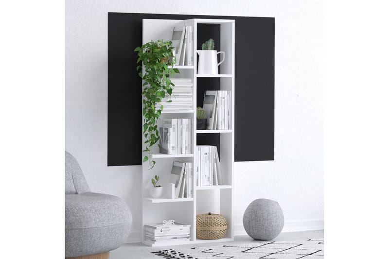 Bokhylla Viva 60x18 cm Vit - Hanah Home - Förvaring - Hylla - Bokhylla