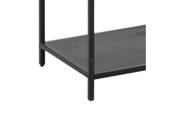 Bokhylla Walmon 114x35 cm 4 Hyllor - Svart/Matt Svart - Förvaring - Hylla - Bokhylla