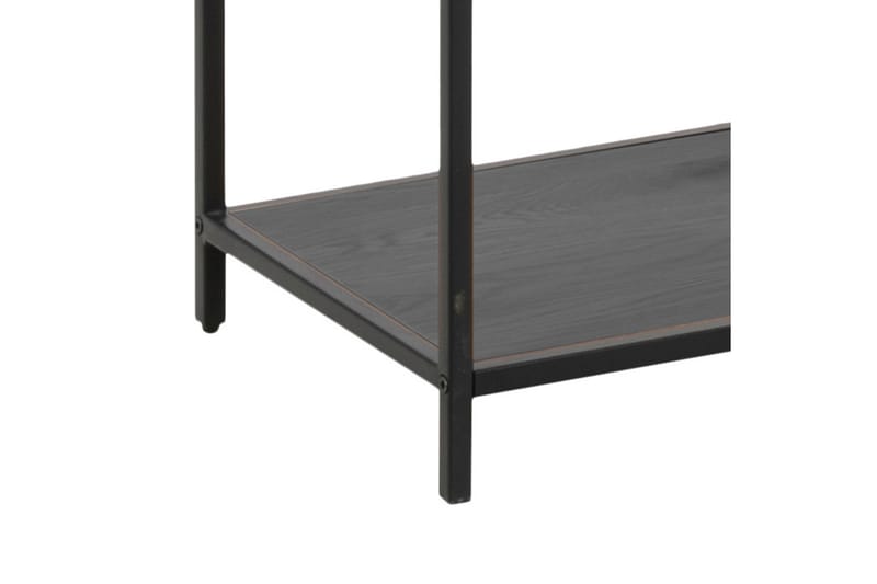 Bokhylla Walmon 114x35 cm 4 Hyllor - Svart/Matt Svart - Förvaring - Hylla - Bokhylla
