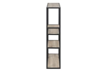 Bokhylla Walmon 75 cm - Sonoma Ek|Svart - Förvaring - Hylla - Bokhylla