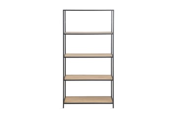 Bokhylla Walmon 77x150 cm - Vildek|Svart - Förvaring - Hylla - Bokhylla