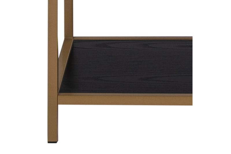 Bokhylla Walmon 77x35 cm 4 Hyllor - Svart - Förvaring - Hylla - Bokhylla