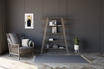Bokhylla Zakkum 120x150 cm - Svart - Förvaring - Hylla - Bokhylla