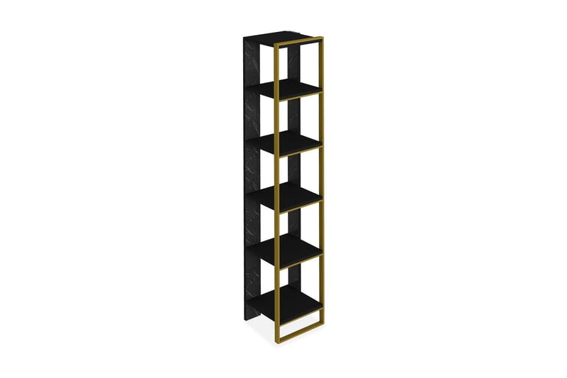 Bokhylla Pewo 32 cm - Guld|Svart - Förvaring - Hylla - Bokhylla