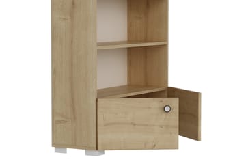 Bokhylla Penguen 93,6x29,6 cm Brun - Hanah Home - Förvaring - Hylla - Bokhylla