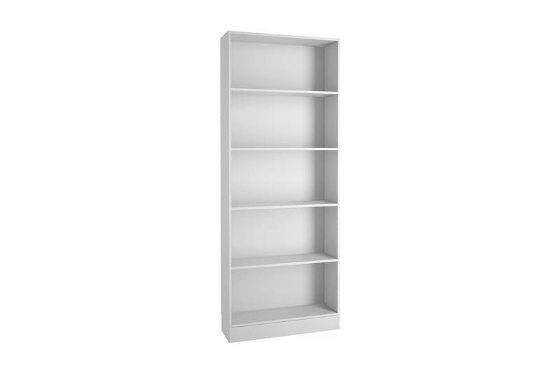 Bokhylla Plassen 79 cm Hög - Vit - Förvaring - Hylla - Bokhylla