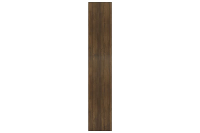 Bokhylla/Rumsavdelare brun ek 60x30x166 cm spånskiva - Brun - Bokhylla