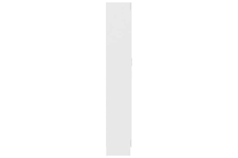 Bokskåp vit 82,5x30,5x185,5 cm spånskiva - Vit - Bokhylla