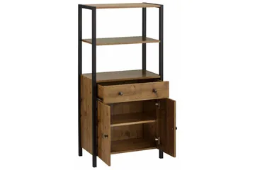 Brayden Hylla 60 cm - Brun/Svart - Förvaring - Hylla - Bokhylla