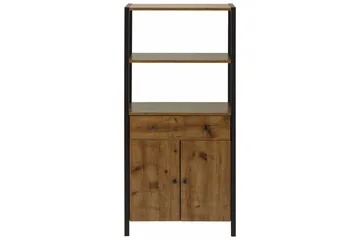 Brayden Hylla 60 cm - Brun/Svart - Förvaring - Hylla - Bokhylla