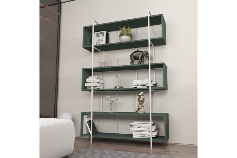 Bruti Bokhylla 120 cm - Vit - Förvaring - Hylla - Bokhylla