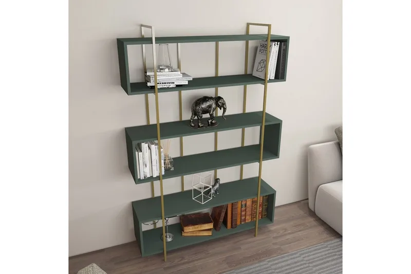 Bokhylla Bruti Grön / Rany - Grön / Rany - Förvaring - Hylla - Bokhylla