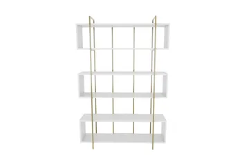 Bokhylla Bruti Vit / Rany - Vit / Rany - Förvaring - Hylla - Bokhylla