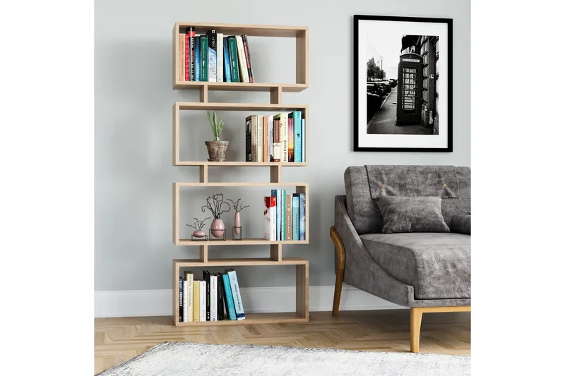 Burrells Bokhylla 72x25 cm - Natur - Förvaring - Hylla - Bokhylla