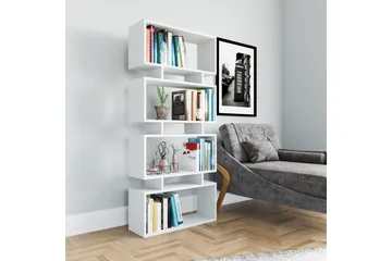 Burrells Bokhylla 72x25 cm - Vit - Förvaring - Hylla - Bokhylla