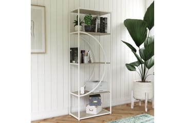 Cambridge Bokhylla 60,9x33,4 cm Vit - Dorel Home - Förvaring - Hylla - Bokhylla