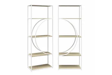 Cambridge Bokhylla 60,9x33,4 cm Vit - Dorel Home - Förvaring - Hylla - Bokhylla