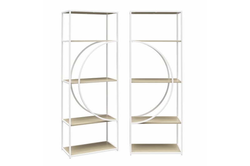 Cambridge Bokhylla 60,9x33,4 cm Vit - Dorel Home - Förvaring - Hylla - Bokhylla