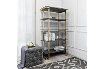 Camila Bokhylla 76x40 cm Grafitgrå - CosmoLiving - Förvaring - Hylla - Bokhylla