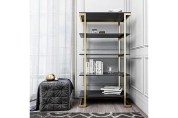 Camila Bokhylla 76x40 cm Grafitgrå - CosmoLiving - Förvaring - Hylla - Bokhylla