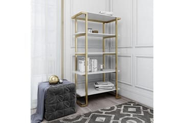 Camila Bokhylla 76x40 cm Vit - CosmoLiving - Förvaring - Hylla - Bokhylla