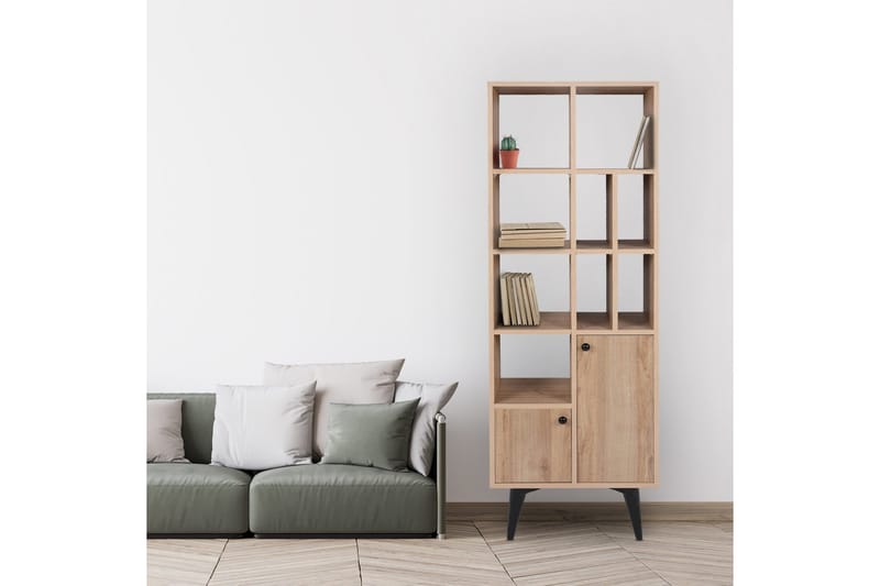 Celesse Bokhylla 174x60 cm - Natur - Förvaring - Hylla - Bokhylla