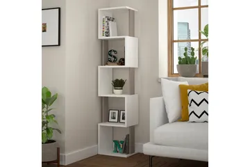 Chiranda Förvaringshylla - Vit/Trä - Förvaring - Hylla - Bokhylla