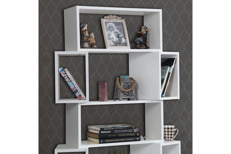 Comfortale Bokhylla - Vit - Förvaring - Hylla - Bokhylla