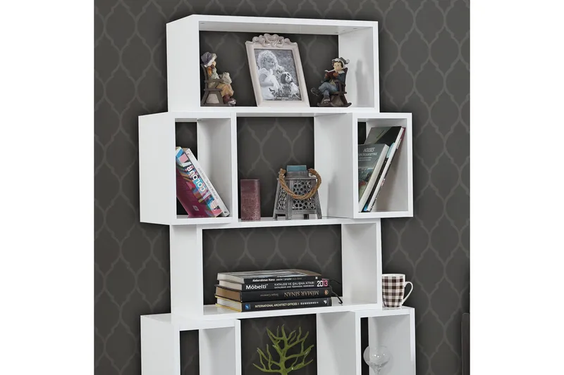 Comfortale Bokhylla - Vit - Förvaring - Hylla - Bokhylla